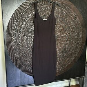 NEW Reformation black body con midi dress small